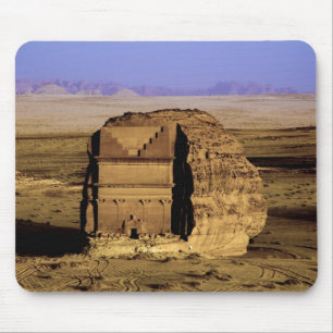 Saudi-Arabië, locatie van Madain Saleh, oud Muismat