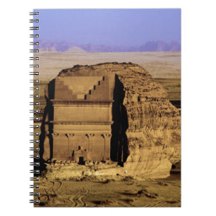Saudi-Arabië, locatie van Madain Saleh, oud Notitieboek