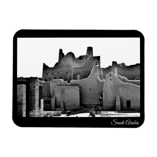 Saudi-Arabië Magneet (Horizontaal)