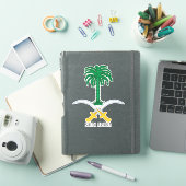 Saudi-Arabië Nationaal Embleem Patriottisch Sticker (iPad Cover)