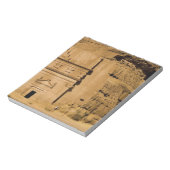 Saudi-Arabië, plaats Madain Saleh, oud 3 Notitieblok (Gedraaid)