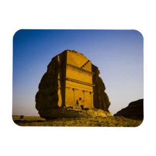 Saudi-Arabië, plaats Madain Saleh, oud 4 Magneet