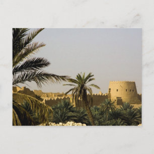 Saudi-Arabië, Riyad, Al-Diriya, oude stad Saud Briefkaart