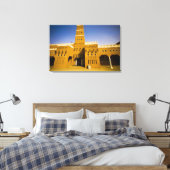 Saudi-Arabië, Riyad, moskee van Al Diriya Canvas Afdruk (Insitu (Slaapkamer))