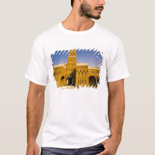 Saudi-Arabië, Riyad, Moskee van Al Diriya T-shirt