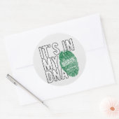 Saudi-Arabië Sleutelhanger Ronde Sticker (Envelop)