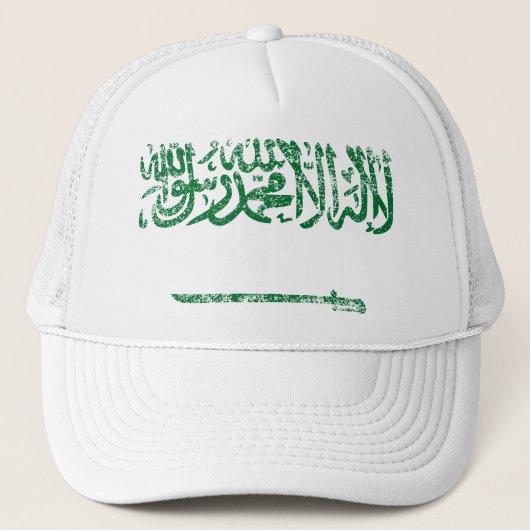 Saudi-Arabië Trucker Pet (Voorkant)