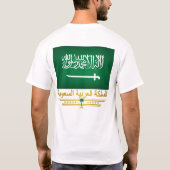 "Saudi Pride"-Shirten T-shirt (Achterkant)