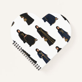 Saudi Women in  Abayas Notitieboek