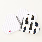 Saudi Women in  Abayas Notitieboek (Binnen)