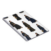 Saudi Women in Abayas Notitieboek (Rechterzijde)