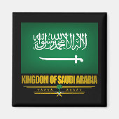 Saudische vlag magneet (Voorkant)