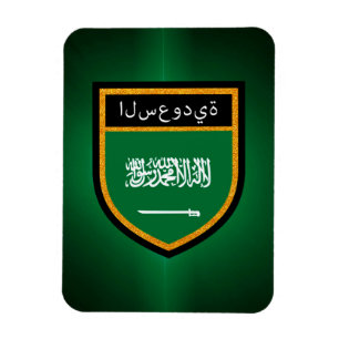 Saudische vlag magneet