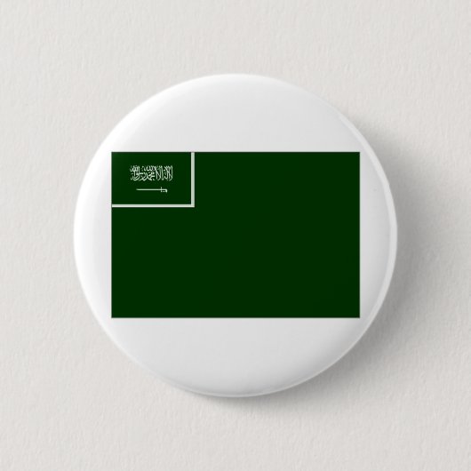 Saudische vlag ronde button 5,7 cm (Voorkant)