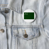 Saudische vlag ronde button 5,7 cm (In situ)