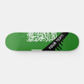Saudische vlag skateboard (Horizontaal)