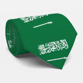 Saudische vlag stropdas (Opgerold)