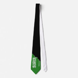 Saudische vlag stropdas