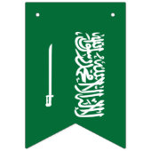 Saudische vlag vlaggetjes (Eerste vlag)