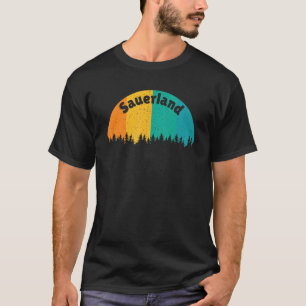 Sauerland Germany Sauerlander German Hiking 8 T-shirt
