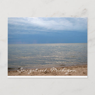 Saugatuck, Briefkaart van het Strand van Michigan