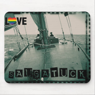 Saugatuck Michigan Gay Interest Sailing 1910 Foto Muismat
