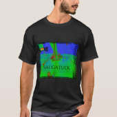Saugatuck Michigan Sailing Shirt Rainbow  (Voorkant)