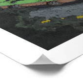 Saugatuck (nacht) groot Poster (Hoek)