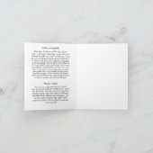 Sauge rose avec le machaon de tigre - carte pour (Intérieur)