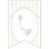 Sauge verte Oie soie 12 mois Bannière photo (Premier drapeau)