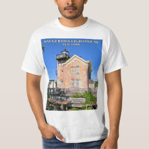 Saugerties Lighthouse, Hudsonrivier New York T-shirt