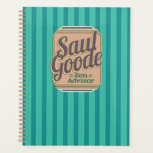 Saul Goode Zen Advisor Aqua Stripes BG (Devant)
