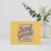Saul Goode Zen Advisor Gold BG Briefkaart (Staand voorkant)