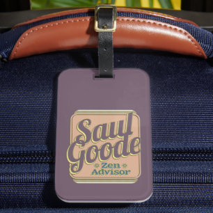 Saul Goode Zen Advisor Paarse Mauve BG Bagagelabel