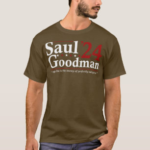 Saul Goodman 24 Verkiezingen Grappige verkiezing T-shirt