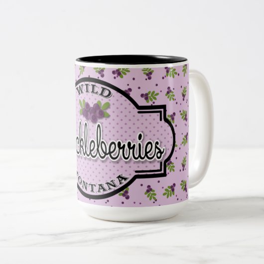 Saule Montana Huckleberries Mug (Devant droit)