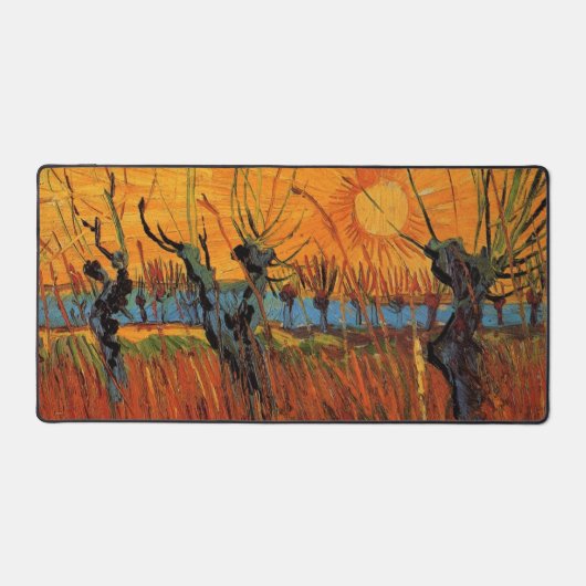 Saules au coucher du soleil par Vincent van Gogh (Recto)