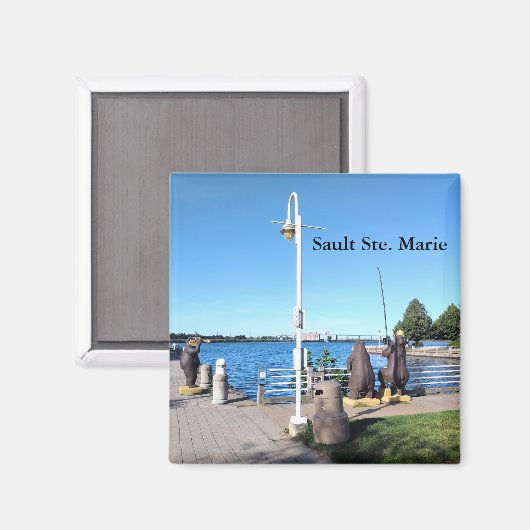 Sault Ste. Marie Magnet (Recto/Verso)