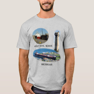 Sault Ste. Marie, Michigan kleurenshirt T-shirt