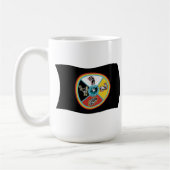 Sault Ste. Marie Tribe Drapeau Mug (Gauche)