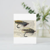 Saumon classique Voler sur carte (Debout devant)