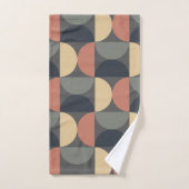 Saumon de charbon moderne du milieu du siècle (Serviette à main)