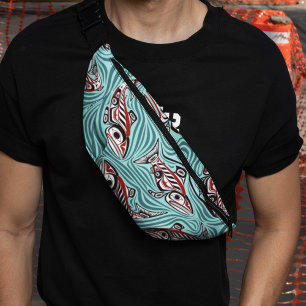 Saumon Haida Art Spirit Pacific Northwest Native