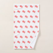 Saumon Poisson Poisson Enfants Blanc (Serviette à main)