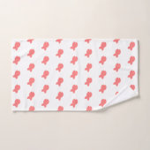 Saumon Poisson Poisson Enfants Blanc (Serviette à main)