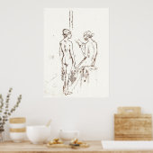 Sauna 1850 poster (Keuken)