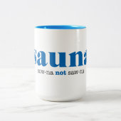 Sauna finlandais Mug (Centre)