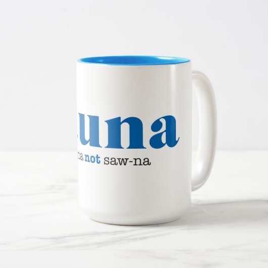Sauna finlandais Mug (Devant droit)