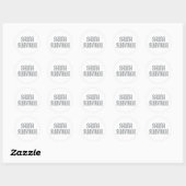 Sauna Overlevende 06 Ronde Sticker (Vel)