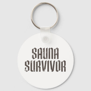 Sauna Survivor 01 Sleutelhanger